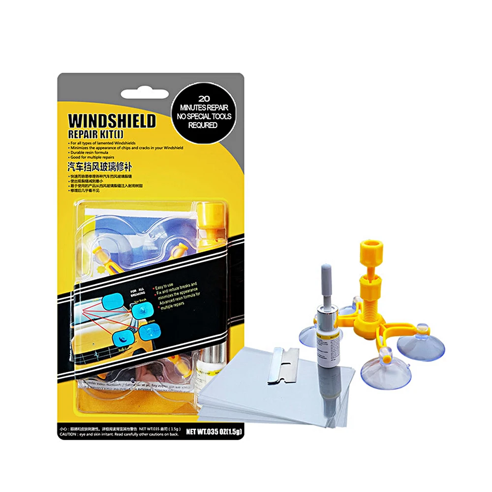 Car-Styling Windshield Repair Kits DIY Car Window Repair Tools Window Screen Polishing Glass Scratch Windscreen Crack Restore
Car-Styling Windshield Repair Kits DIY Car Window Repair Tools Window Screen Polishing Glass Scratch Windscreen Crack Restore