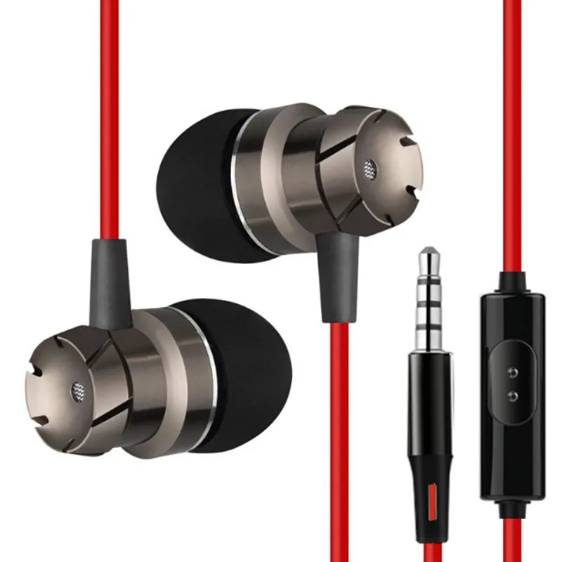 3.5mm Jack In-Ear Wired Super Bass Earbuds for Tecno POP 1S Pro Earphone Running Earpiece Headset | Электроника
