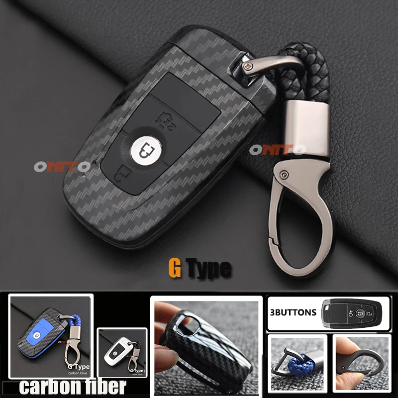 Carbon Fiber Car Key Cover FOB ABS Key Shell Holder Keychain for Ford 2017 Edge F250 3 Buttons Smart Key Case For ford key ring
Carbon Fiber Car Key Cover FOB ABS Key Shell Holder Keychain for Ford 2017 Edge F250 3 Buttons Smart Key Case For ford key ring
