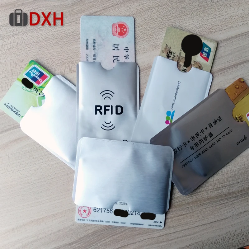 Anti Degaussing Aluminum Foil Unisex RFID Card Holder Reader Lock Bank Card Holder Id Bank Card Case Protection 5 pcs
Anti Degaussing Aluminum Foil Unisex RFID Card Holder Reader Lock Bank Card Holder Id Bank Card Case Protection 5 pcs