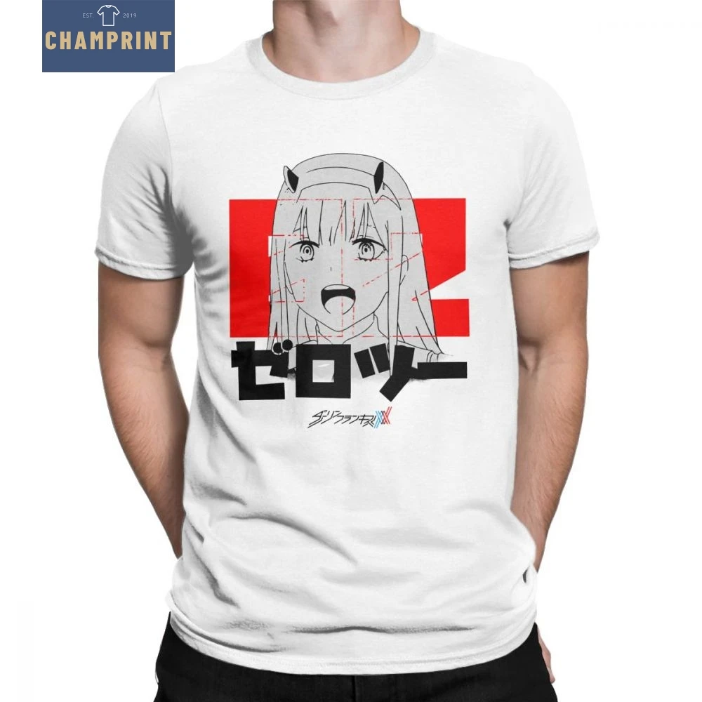 Darling In The Franxx Zero Two Anime Manga T-Shirt Man Short Sleeve Stylish Tee Shirt O Neck Pure Cotton Tops Graphic T Shirts
Darling In The Franxx Zero Two Anime Manga T-Shirt Man Short Sleeve Stylish Tee Shirt O Neck Pure Cotton Tops Graphic T Shirts