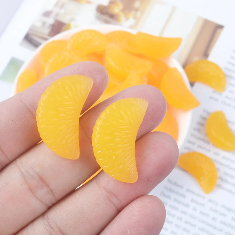 10 Pcs Resin Simulation Fruit Orange Slice DIY Material Accessories Fruit Cake Mould Slime Filler Supplies Phone Case Dollhouse
10 Pcs Resin Simulation Fruit Orange Slice DIY Material Accessories Fruit Cake Mould Slime Filler Supplies Phone Case Dollhouse