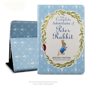 Cute characterPeter Rabbit pattern leather cover for ipad 234 common brand quality tablet case
Cute characterPeter Rabbit pattern leather cover for ipad 234 common brand quality tablet case