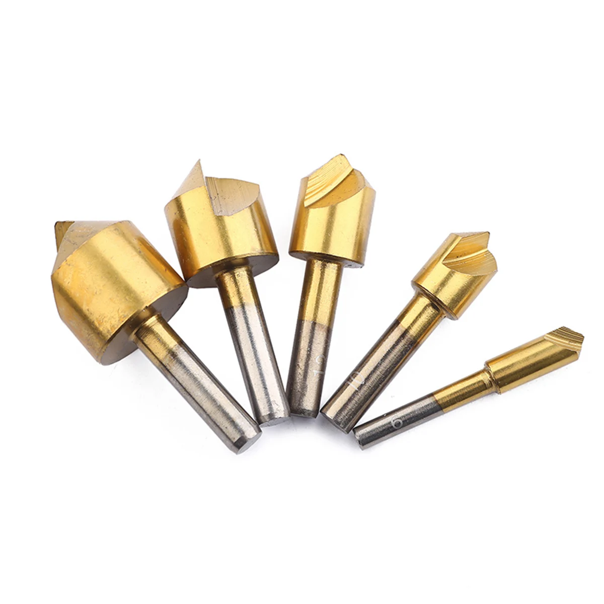 5 Pcs Steel Chamfer Tool Countersink Deburring Tool Set for Cutting Through PVC Sheet Insulation Boards Plastic Aluminum Plate
5 Pcs Steel Chamfer Tool Countersink Deburring Tool Set for Cutting Through PVC Sheet Insulation Boards Plastic Aluminum Plate