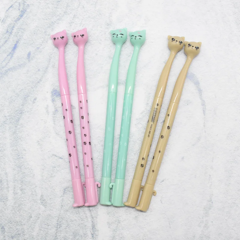 2PCS quality 0.5 mm kawaii ink creative writing pen cartoon cat gel pen school office supplies
2PCS quality 0.5 mm kawaii ink creative writing pen cartoon cat gel pen school office supplies