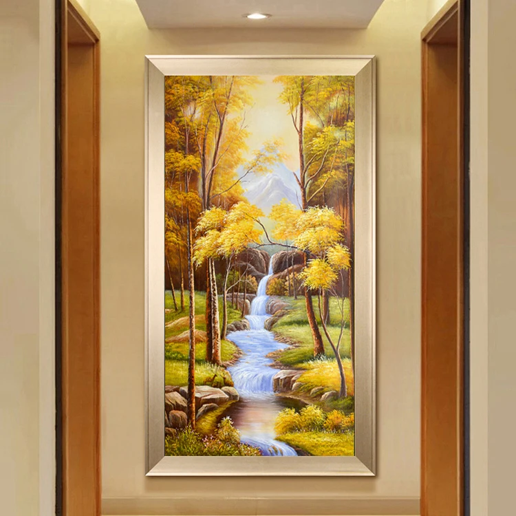 Needlework,DMC cross stitch set full embroidery kit,forest creek tree landscape pattern cross-stitch handwork painting
Needlework,DMC cross stitch set full embroidery kit,forest creek tree landscape pattern cross-stitch handwork painting