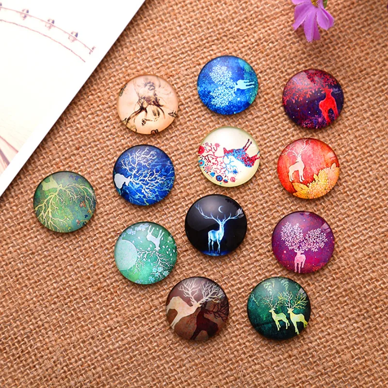 Flatback Glass Cabochons Cameos Seal Domes Crafts Jewelry Making Accessories 12mm 50Pcs Mixed Christmas Elk Deer Pattern Round
Flatback Glass Cabochons Cameos Seal Domes Crafts Jewelry Making Accessories 12mm 50Pcs Mixed Christmas Elk Deer Pattern Round