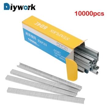 DIYWORK 10000Pcs/set Stainless Steel Binding Supplies Door Shaped Staples Branch Machine For Nail Gun Garden Tools Tape Tool
DIYWORK 10000Pcs/set Stainless Steel Binding Supplies Door Shaped Staples Branch Machine For Nail Gun Garden Tools Tape Tool