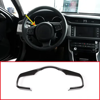 For Jaguar XE XF F-Pace f pace 2016 2017 2018 Carbon Fiber Style ABS Car Steering Wheel Decorative Frame Trim Accessories 
For Jaguar XE XF F-Pace f pace 2016 2017 2018 Carbon Fiber Style ABS Car Steering Wheel Decorative Frame Trim Accessories