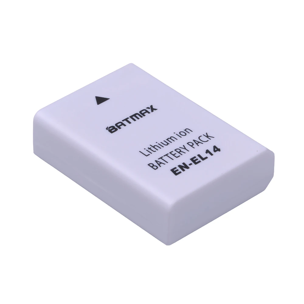 1Pc 1200mAh EN-EL14 EN EL14 ENEL14 Camera Battery for Nikon D3100 D3200 D3300 D5100 D5200 D5300 D5500 DF P7000 P7100 P7700 P7800
1Pc 1200mAh EN-EL14 EN EL14 ENEL14 Camera Battery for Nikon D3100 D3200 D3300 D5100 D5200 D5300 D5500 DF P7000 P7100 P7700 P7800
