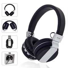 Subwoofer Stereo Headphone Bluetooth V4.0 Support TF Card FM Radio Plug Wire Built-in Rechargeable Lithium Battery With Mic