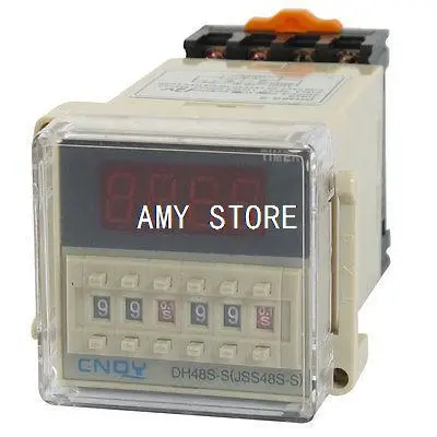 DH48S-S Wide Voltage Input AC/DC 24-240V Programmable Double Time Delay Relay 0.1S-99H Repeat Cycle Timer 8 Pin Pane w Socket
DH48S-S Wide Voltage Input AC/DC 24-240V Programmable Double Time Delay Relay 0.1S-99H Repeat Cycle Timer 8 Pin Pane w Socket
