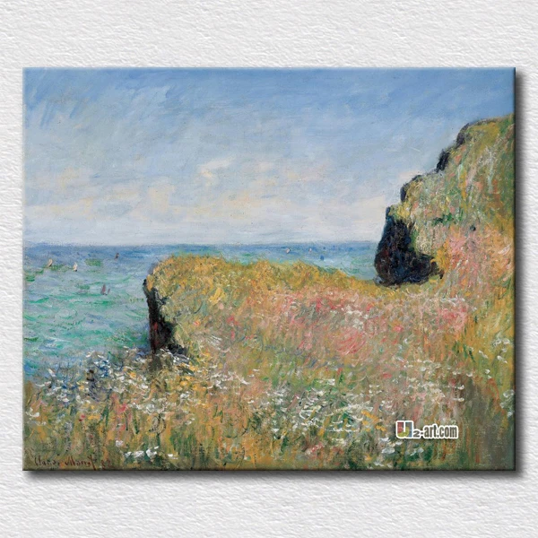 Edge of a cliff scenery painting by Claude Monet prints canvas for home decoration and friends gift
Edge of a cliff scenery painting by Claude Monet prints canvas for home decoration and friends gift