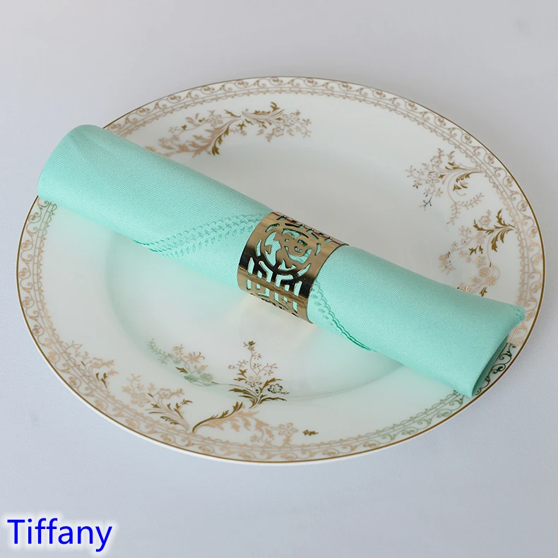 Tiffany colour Table napkin plain polyester napkin for wedding hotel and restaurant table decoration wrinkle stain resistant
Tiffany colour Table napkin plain polyester napkin for wedding hotel and restaurant table decoration wrinkle stain resistant