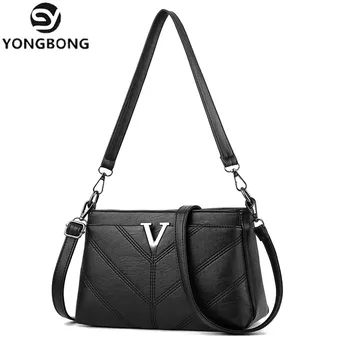 YONGBONG Fashion Woman Bag Leather Crossbody Bags Women Messenger Bags Female V Shoulder Handbag Crossbody Bags Women Sac Femme
YONGBONG Fashion Woman Bag Leather Crossbody Bags Women Messenger Bags Female V Shoulder Handbag Crossbody Bags Women Sac Femme