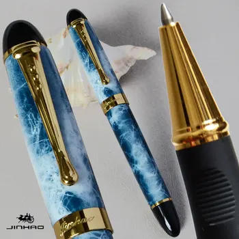 JINHAO X450 BLUE MARBLE AND GOLDEN ROLLER BALL PEN BLACK GREEN GREY WHITE PURPLE RED 21 COLORS FOR CHOOSE FREE SHIPPING
JINHAO X450 BLUE MARBLE AND GOLDEN ROLLER BALL PEN BLACK GREEN GREY WHITE PURPLE RED 21 COLORS FOR CHOOSE FREE SHIPPING