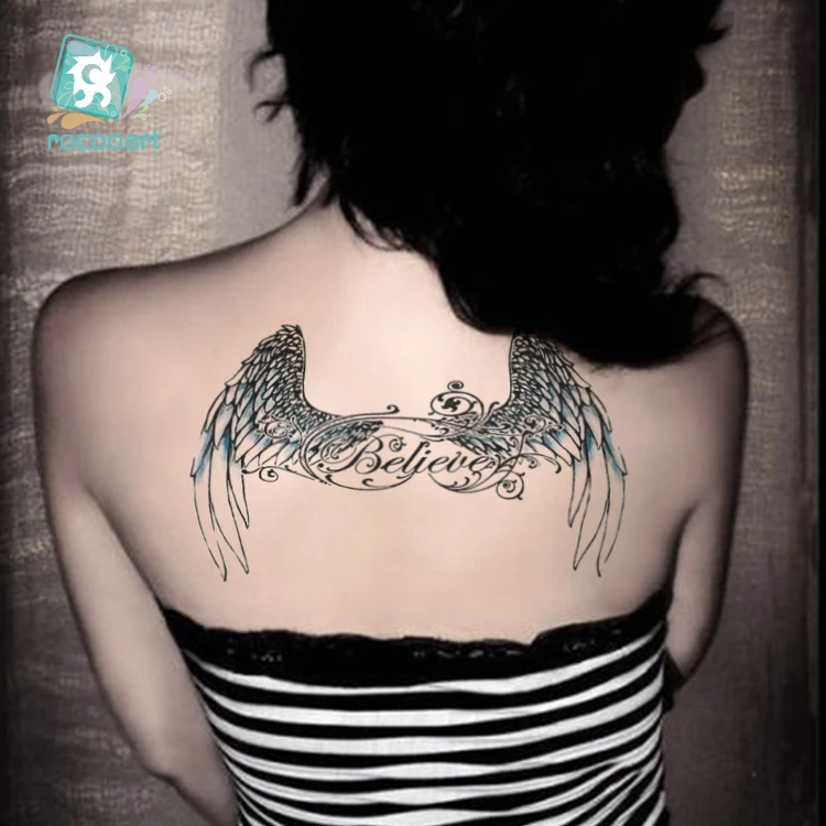 Latest Fashion Flower ,Wings, Feathers Fake Waterproof Body Temporary Tattoo Stickers Big Tatoos tatuagem Under The Chest.
Latest Fashion Flower ,Wings, Feathers Fake Waterproof Body Temporary Tattoo Stickers Big Tatoos tatuagem Under The Chest.