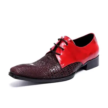 lace-up Square Toe Men Genuine Leather Shoes Buckle Business Formal Oxford Shoes Zapatos Hombre Prom Wedding Shoes Mens Flats
lace-up Square Toe Men Genuine Leather Shoes Buckle Business Formal Oxford Shoes Zapatos Hombre Prom Wedding Shoes Mens Flats