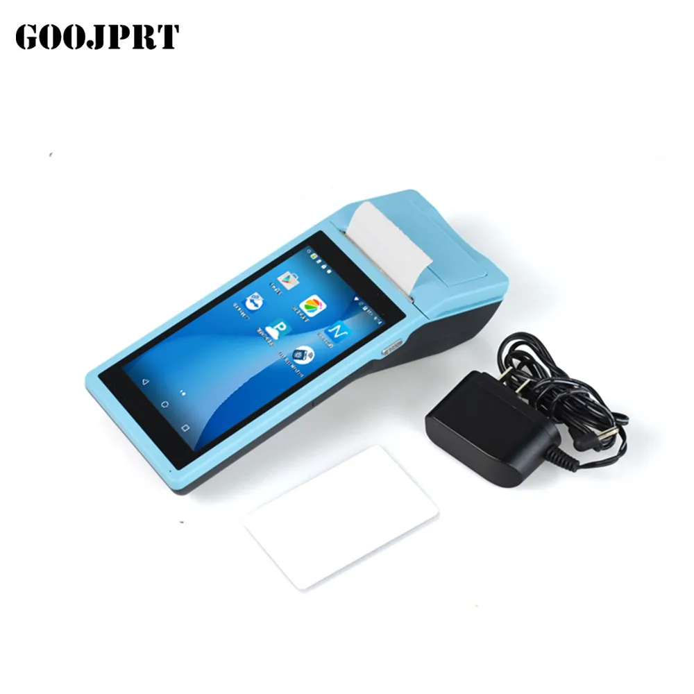 5.5" HD Android 6.0 Portable POS Terminal 3G 4G Handheld Bluetooth PDA EMV SIM PSAM WIFI GPRS with Receipt Printer for Payment
5.5" HD Android 6.0 Portable POS Terminal 3G 4G Handheld Bluetooth PDA EMV SIM PSAM WIFI GPRS with Receipt Printer for Payment