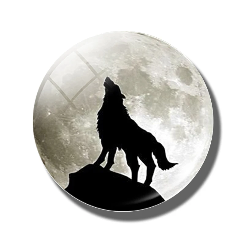 5PCS/SET 20mm Glass Pendant Moon Wolf Unisex Jewelry Men Women Making Keyring Glass Dome Fashion Animal Accessories Gift
5PCS/SET 20mm Glass Pendant Moon Wolf Unisex Jewelry Men Women Making Keyring Glass Dome Fashion Animal Accessories Gift