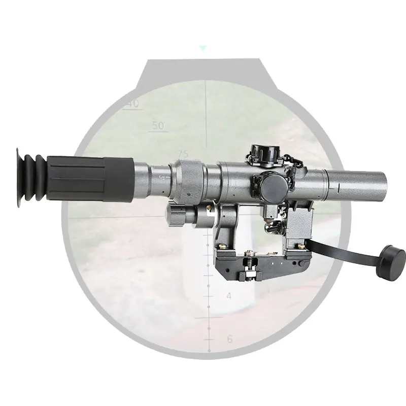 Dragunov SVD POS 3-9X24 Rifle Scope Red Illuminated Hunting Riflescope Fit AK Series with Side Mount Rail 
Dragunov SVD POS 3-9X24 Rifle Scope Red Illuminated Hunting Riflescope Fit AK Series with Side Mount Rail