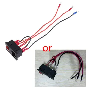 Deek Robot 220V/110V 15A Inlet Male Plug Power Socket With Fuse Switch 3D Printer Parts
Deek Robot 220V/110V 15A Inlet Male Plug Power Socket With Fuse Switch 3D Printer Parts