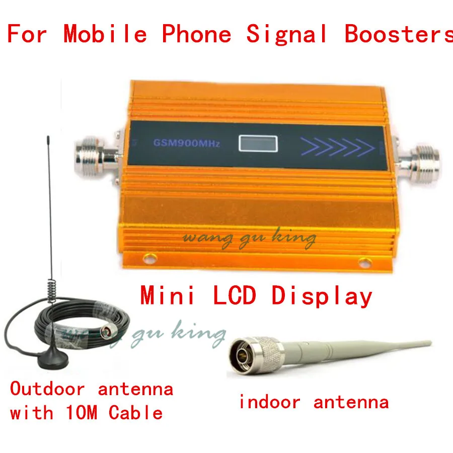 NEW Top Quality GSM 900Mhz Mobile Cell Phone Signal Booster Amplifier RF Repeater Kit contains 10m cable+Sucker Antenna EU Plug
NEW Top Quality GSM 900Mhz Mobile Cell Phone Signal Booster Amplifier RF Repeater Kit contains 10m cable+Sucker Antenna EU Plug