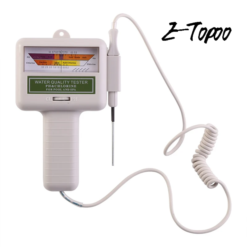 Residual chlorine tester is portable accessories PH meter water quality Swimming pool water quality tester
Residual chlorine tester is portable accessories PH meter water quality Swimming pool water quality tester