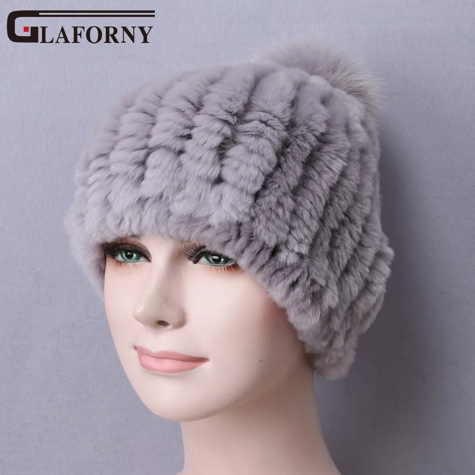 Glaforny 2017 Real Rex Rabbit Fur Hats with Fox Fur Pompoms Women Winter Warm Fur Beanies Genuine Rabbit Fur Caps Fashion
Glaforny 2017 Real Rex Rabbit Fur Hats with Fox Fur Pompoms Women Winter Warm Fur Beanies Genuine Rabbit Fur Caps Fashion