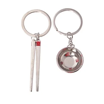 Zinc alloy bowl and chopsticks couple key chain Chinese style wedding favors and return gifts W8744
Zinc alloy bowl and chopsticks couple key chain Chinese style wedding favors and return gifts W8744
