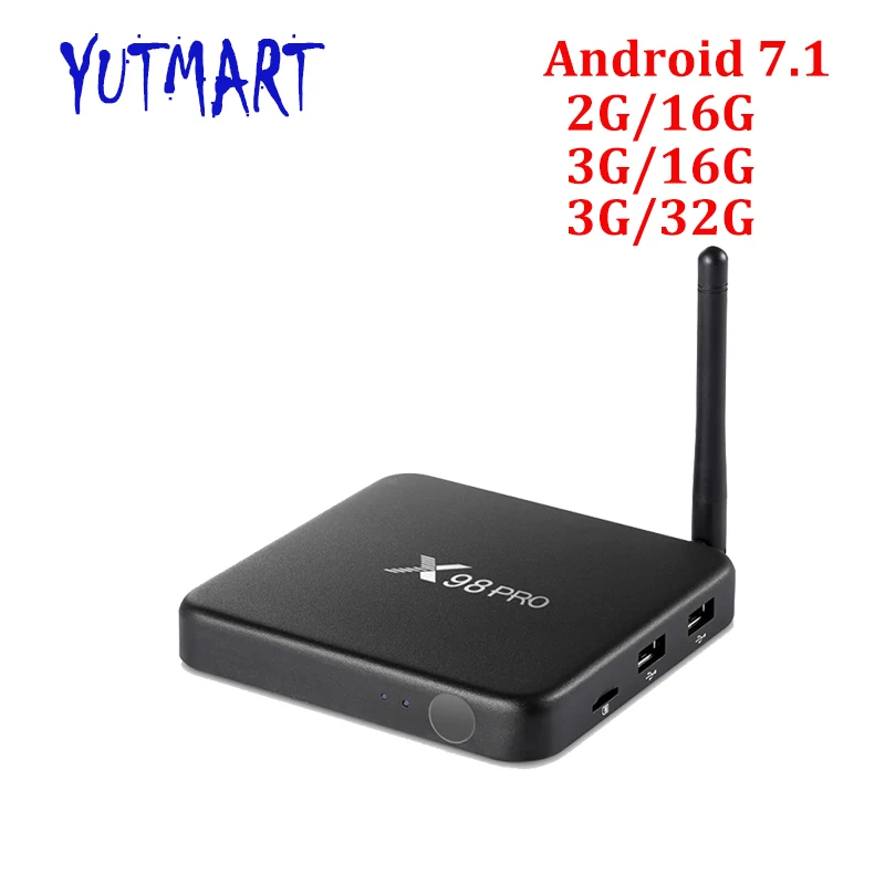 X98 Pro 3GB 32GB Android 6.0 smart tv box Amlogic S912 Octa core set top box 2.4G&5G dual wifi BT4.0 4K.2K H.265 2GB 16GB
X98 Pro 3GB 32GB Android 6.0 smart tv box Amlogic S912 Octa core set top box 2.4G&5G dual wifi BT4.0 4K.2K H.265 2GB 16GB