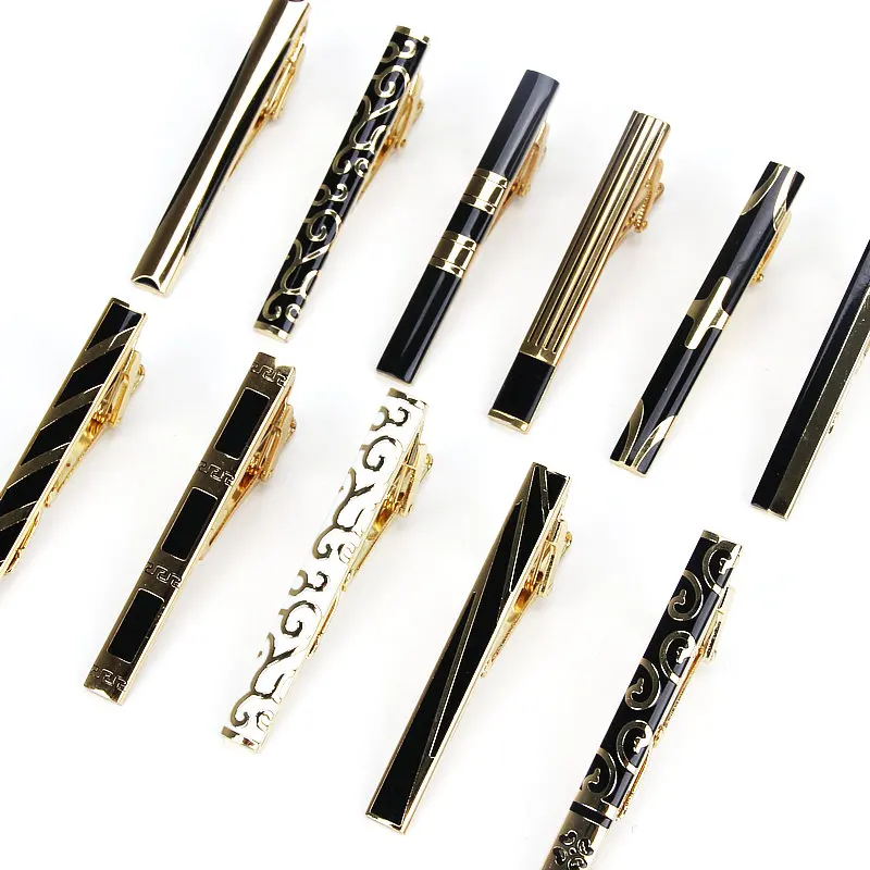 New Tie Clips Men's Metal Necktie Bar Crystal Dress Shirts Tie Pin For Wedding Ceremony Metal Gold Tie Clip Man Accessories
New Tie Clips Men's Metal Necktie Bar Crystal Dress Shirts Tie Pin For Wedding Ceremony Metal Gold Tie Clip Man Accessories