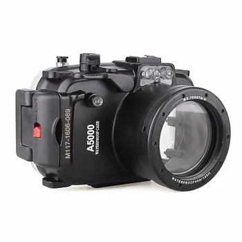 Meikon 40m 130ft Waterproof Underwater Diving Camera Case For Sony A5000 16-50mm
Meikon 40m 130ft Waterproof Underwater Diving Camera Case For Sony A5000 16-50mm