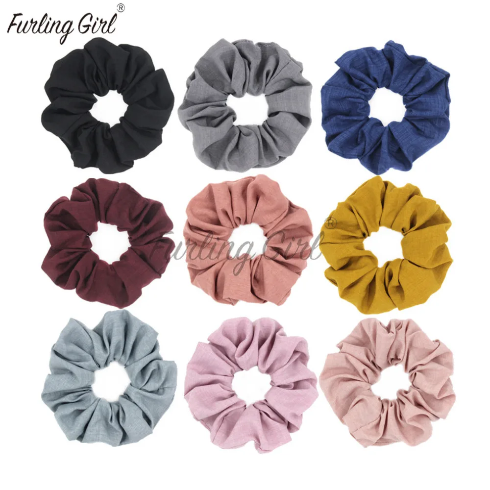 Furling Girl 1 PC Cotton and Linen Fabric Elastic Hair Bands Solid Colors Hair Scrunchies Hair Bun Holder for Woman Hair Ties
Furling Girl 1 PC Cotton and Linen Fabric Elastic Hair Bands Solid Colors Hair Scrunchies Hair Bun Holder for Woman Hair Ties