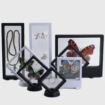 10pcs Membrane Jewelry Ring Pendant Display Stand Holder Bague Packaging Box Protect Jewellery Stones Floating Presentation Case
10pcs Membrane Jewelry Ring Pendant Display Stand Holder Bague Packaging Box Protect Jewellery Stones Floating Presentation Case