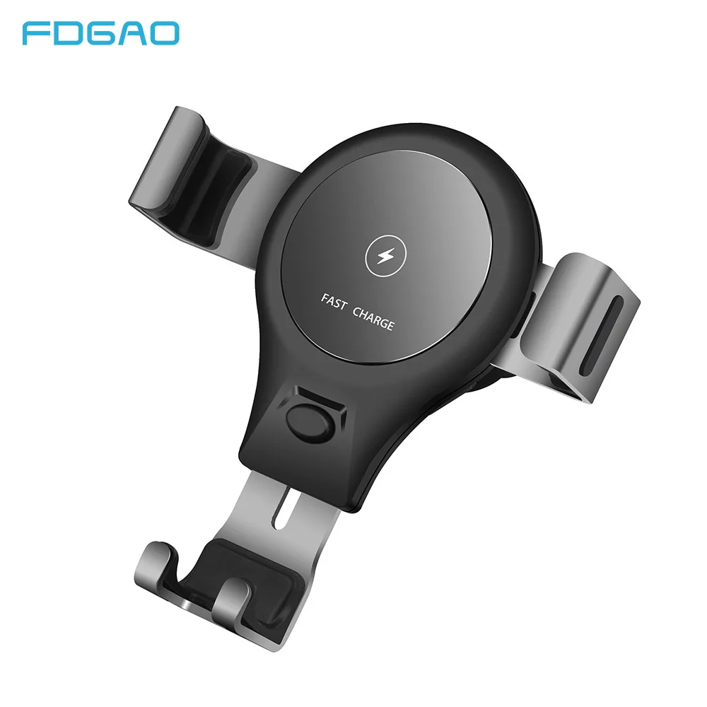 FDGAO QI Wireless Car Charger Gravity Holder For iPhoneX XS XR 8 plus 10W Fast Charging Car Air Vent Stand For Samsung S9 S8
FDGAO QI Wireless Car Charger Gravity Holder For iPhoneX XS XR 8 plus 10W Fast Charging Car Air Vent Stand For Samsung S9 S8