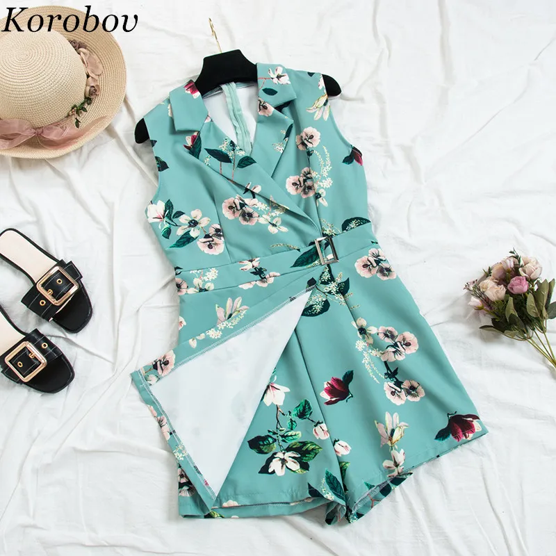Summer Print Irregular Bodysuit Slim Turndown Collar Casual Jumpsuit High Waist Wide Leg 2019 Fashion Chiffon Playsuits 75721
Summer Print Irregular Bodysuit Slim Turndown Collar Casual Jumpsuit High Waist Wide Leg 2019 Fashion Chiffon Playsuits 75721