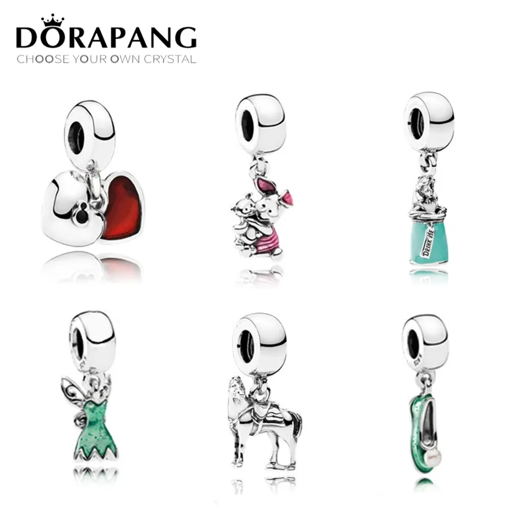 DORAPANG 100% 925 Sterling Silver Piercing Heart Hollow Crystal Charm Beads Fit European Women DIY Bracelet Factory Wholesale
DORAPANG 100% 925 Sterling Silver Piercing Heart Hollow Crystal Charm Beads Fit European Women DIY Bracelet Factory Wholesale