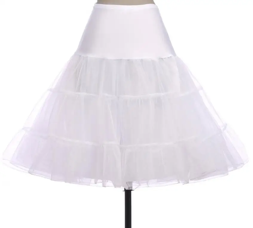 Винтажная Нижняя юбка невесты в стиле ретро 66 см 50-е размера плюс | Женская одежда