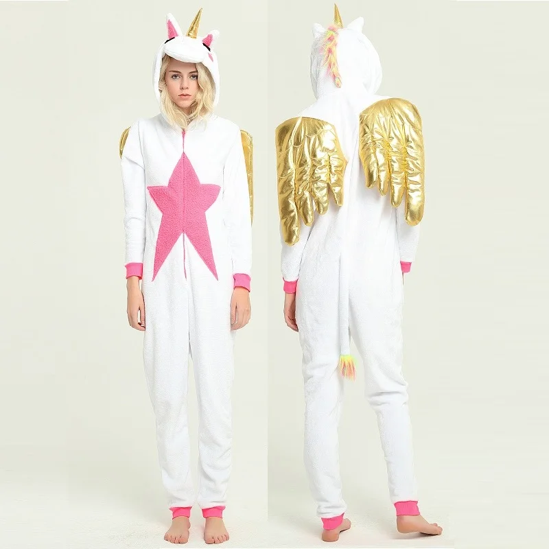 kigurumi gold wings unicorn onesie pyjama licorne Animal unicornio long sleeve hooded Onesies For Adults Flannel warm overalls
kigurumi gold wings unicorn onesie pyjama licorne Animal unicornio long sleeve hooded Onesies For Adults Flannel warm overalls