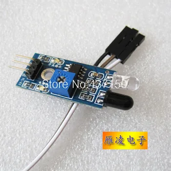 Infrared barrier Module / car obstacle avoidance obstacle avoidance sensors / black and white line recognition distance adjustab
Infrared barrier Module / car obstacle avoidance obstacle avoidance sensors / black and white line recognition distance adjustab