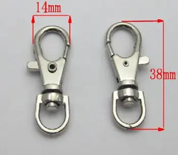 free shipping!!! wholesale 500pcs/lot Silver Tone Lobster Swivel Clasps 38mm for Key Ring bag dangles
free shipping!!! wholesale 500pcs/lot Silver Tone Lobster Swivel Clasps 38mm for Key Ring bag dangles