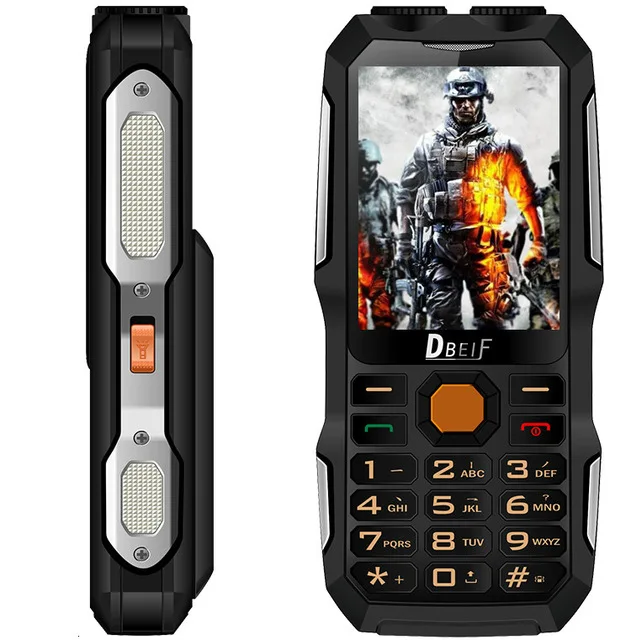 DBEIF D2016 Dual Sim Cellphone Flashlight Big Voice Big Battery Power Bank Antenna Analog Televisions Mobile Cell Phone
DBEIF D2016 Dual Sim Cellphone Flashlight Big Voice Big Battery Power Bank Antenna Analog Televisions Mobile Cell Phone
