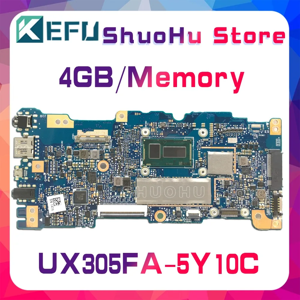 KEFU For ASUS UX305FA UX305F 4GB/Memory laptop motherboard tested 100% work original mainboard
KEFU For ASUS UX305FA UX305F 4GB/Memory laptop motherboard tested 100% work original mainboard