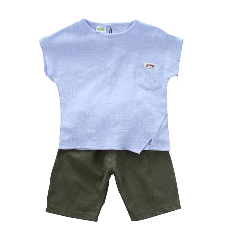 children short sleeve suit 2017 cotton clothing set kids 1-3year short-sleeved five pants suits boys clothes / girls clothes set
children short sleeve suit 2017 cotton clothing set kids 1-3year short-sleeved five pants suits boys clothes / girls clothes set