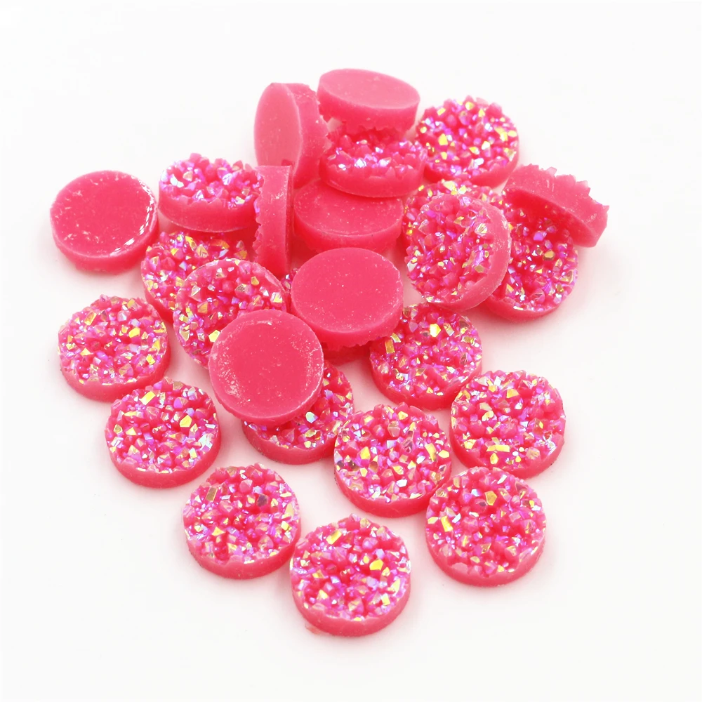 New Fashion 40pcs 12mm watermelon red ab Colors Natural ore Flat back Resin Cabochons For Bracelet Earrings accessories-V4-17
New Fashion 40pcs 12mm watermelon red ab Colors Natural ore Flat back Resin Cabochons For Bracelet Earrings accessories-V4-17