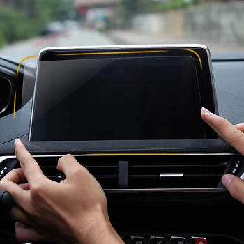 Car GPS Navigation Tempered Glass Screen Protector Cover Protective Film For Peugeot 3008 GT/ 5008 GT 2017-2018
Car GPS Navigation Tempered Glass Screen Protector Cover Protective Film For Peugeot 3008 GT/ 5008 GT 2017-2018