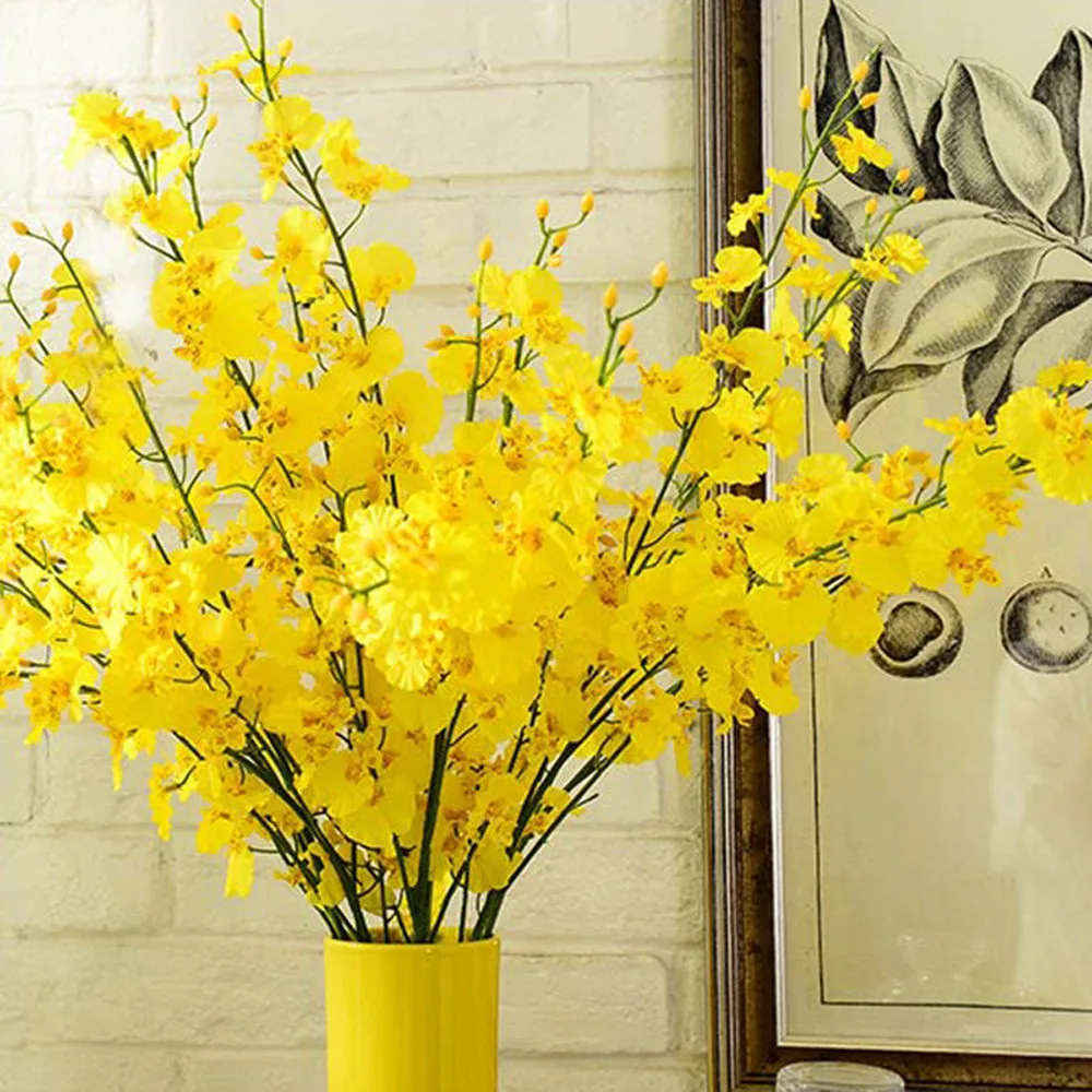 Artificial flowers Simulation Oncidium Orchid Phalaenopsis Flowers For Wedding Decor Artificial flores artificiales
Artificial flowers Simulation Oncidium Orchid Phalaenopsis Flowers For Wedding Decor Artificial flores artificiales