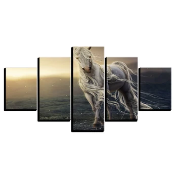 Canvas Modern Art On Home Decoration Unframed Posters Painting 5 Panel Horse Landscape Living Room Wall HD Printed Pictures
Canvas Modern Art On Home Decoration Unframed Posters Painting 5 Panel Horse Landscape Living Room Wall HD Printed Pictures