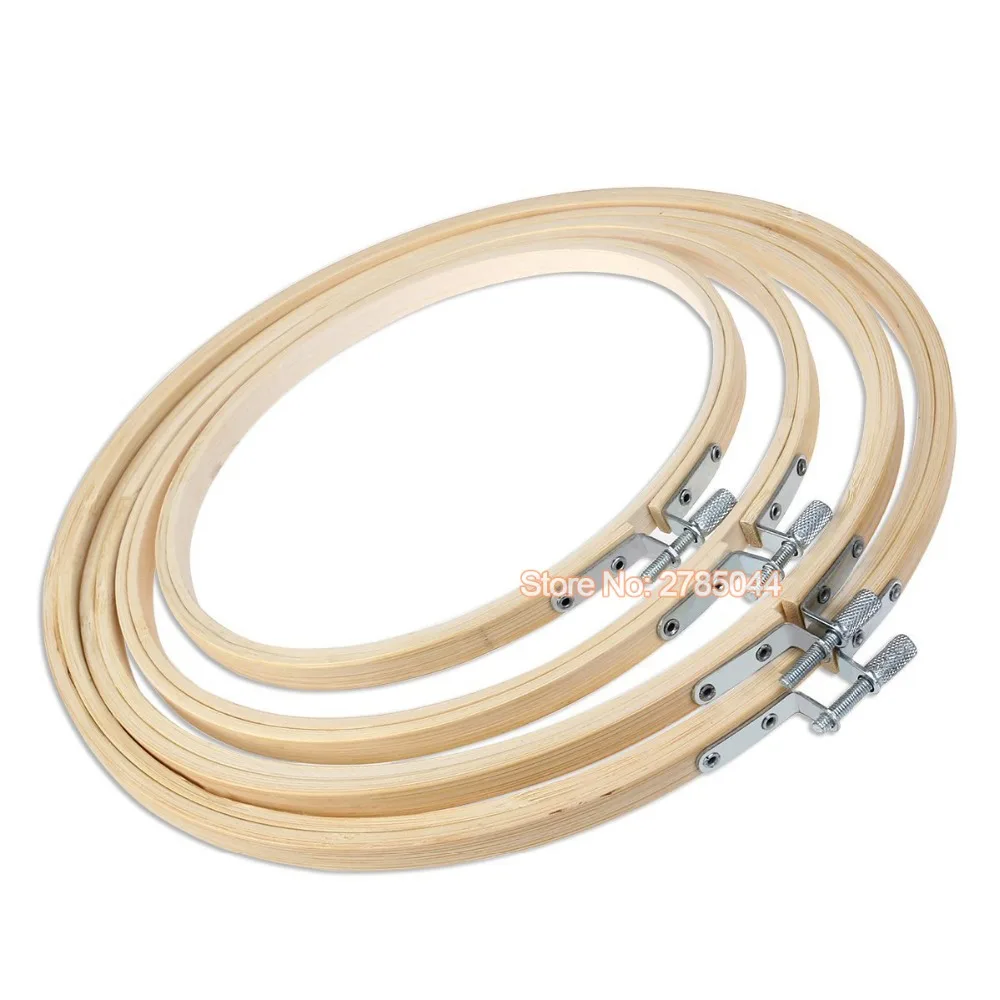 Sanbest 4 Pieces Embroidery Hoop Set Bamboo Circle Cross Stitch Hoop Ring Display Frame For DIY Cross Stitch Needlecraft FL00005
Sanbest 4 Pieces Embroidery Hoop Set Bamboo Circle Cross Stitch Hoop Ring Display Frame For DIY Cross Stitch Needlecraft FL00005